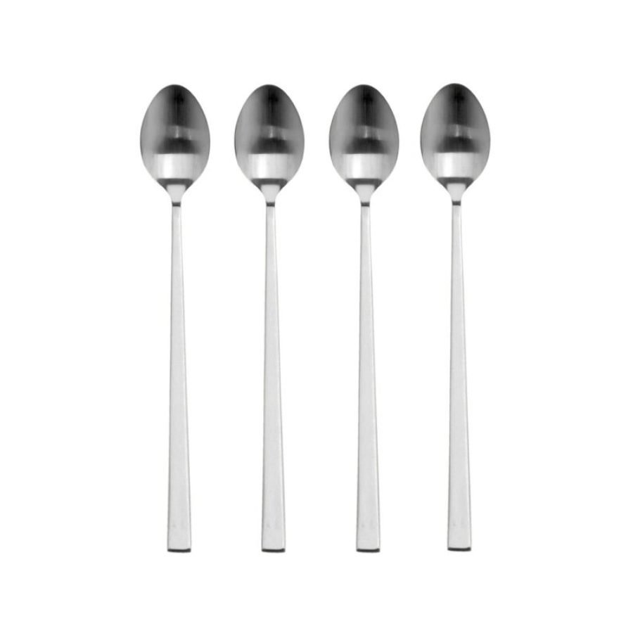 Latte Spoon 20 cm, 4 pcs – Steel