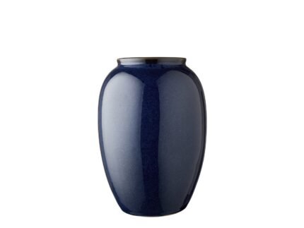 Stoneware Vase 25 cm – Blue