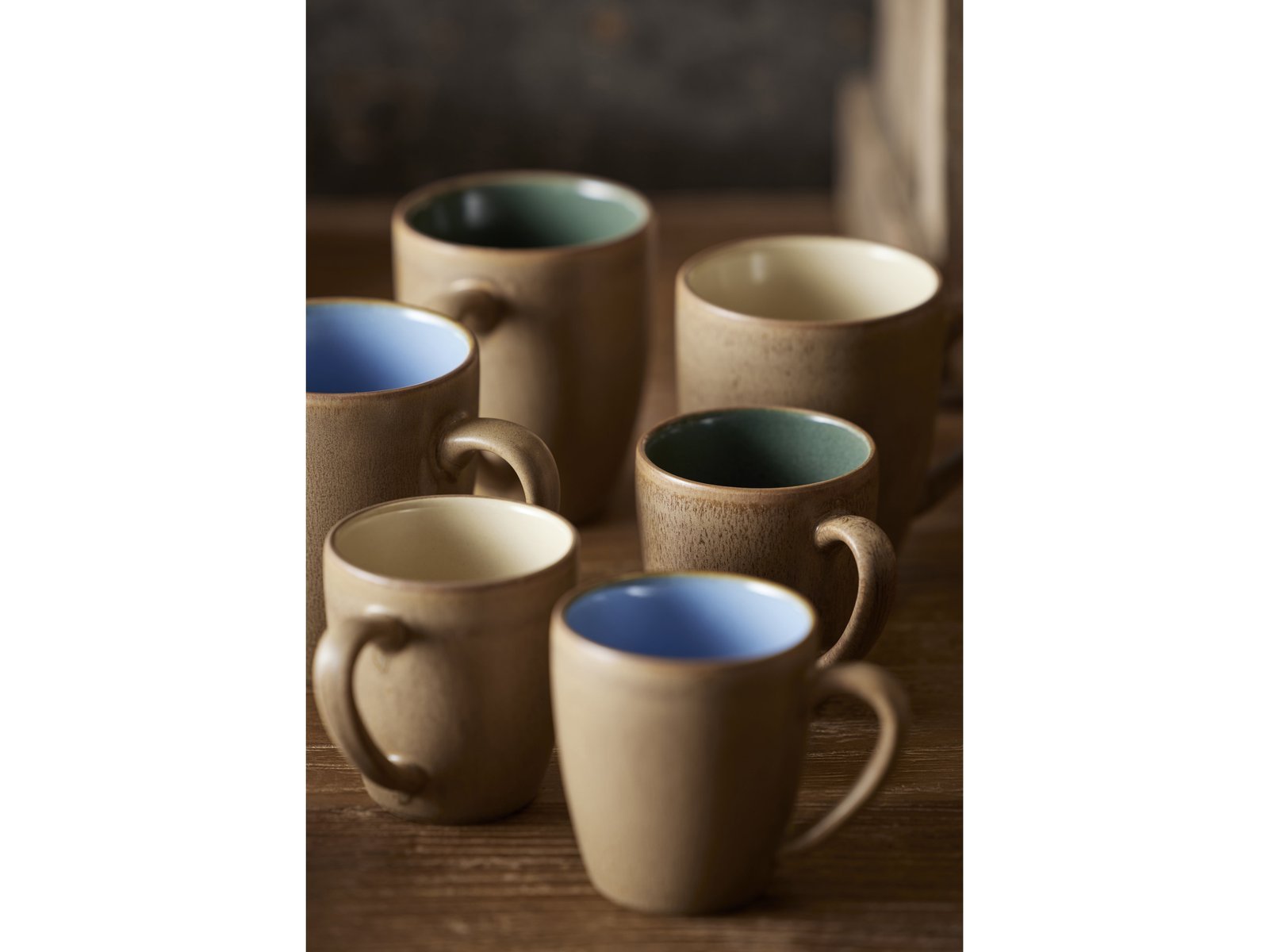 Mug Wood 30 Cl Wood/Sand Stoneware - Image 2