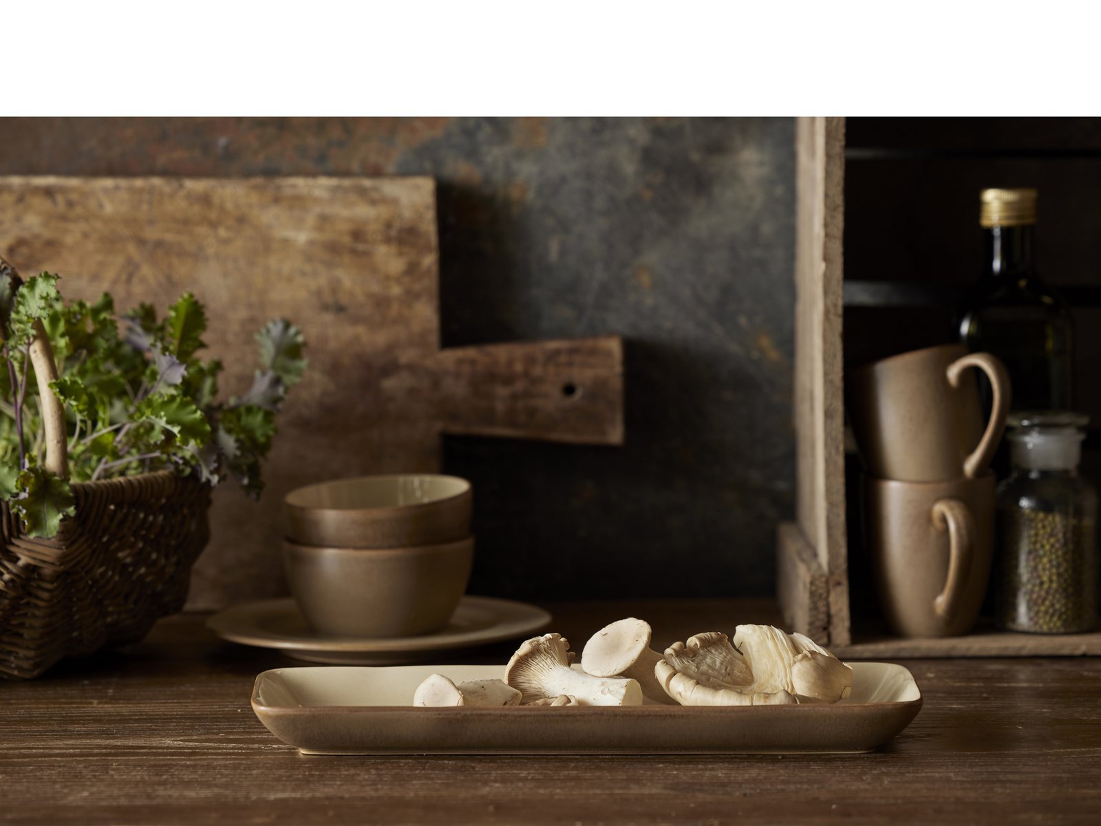 Serving Dish Rectangular Wood 38 X 14 Cm Wood/Sand - Image 12