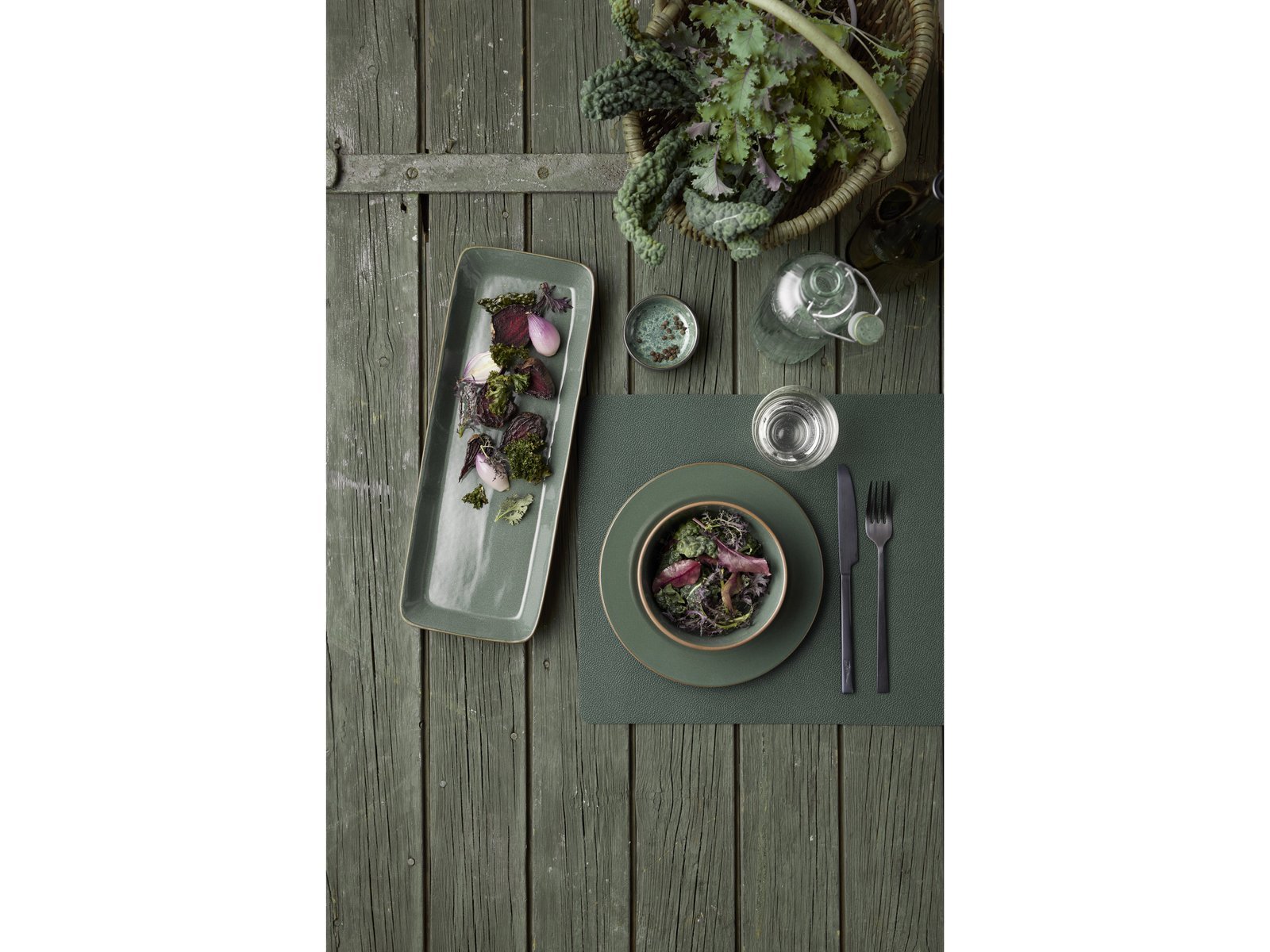 Dinner Plate Wood 27 Cm Wood/Forest Stoneware - Image 6