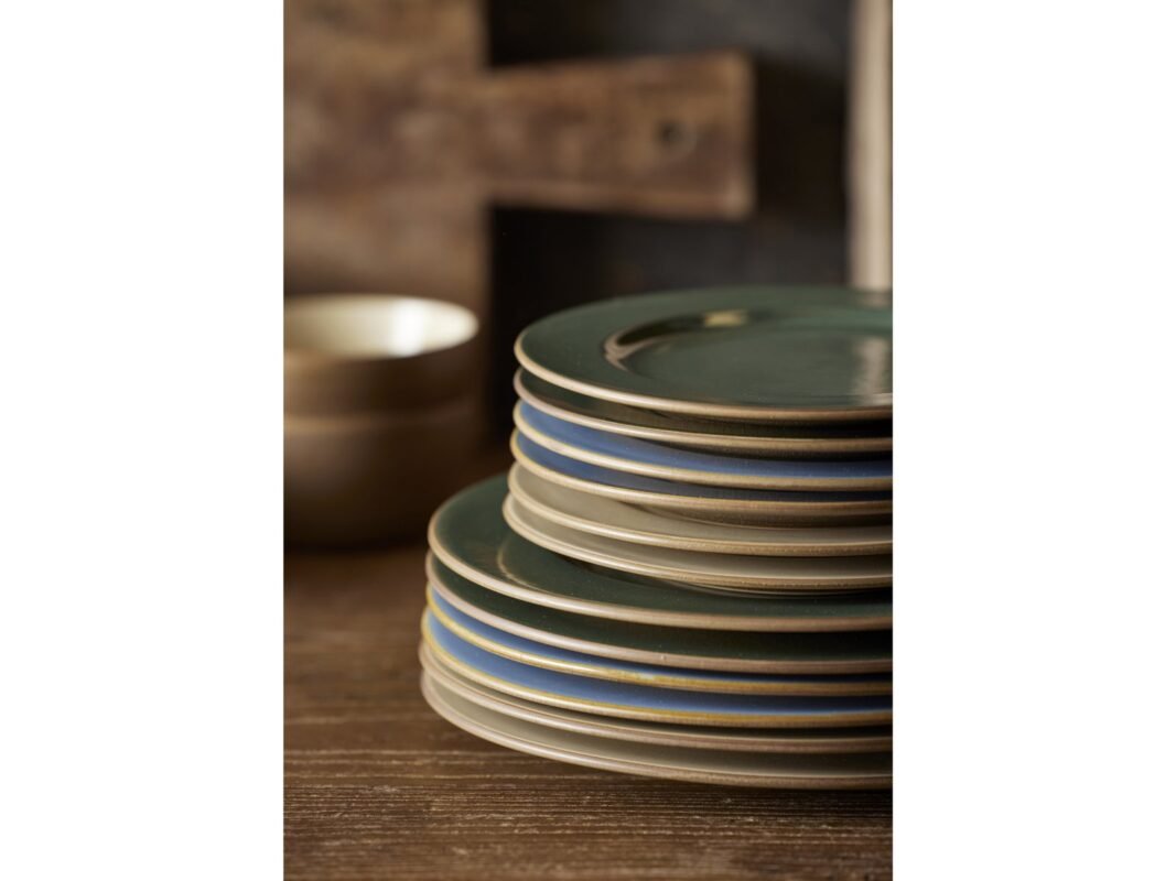 Bitz Wood Plate 22 cm in Wood/Forest (2)