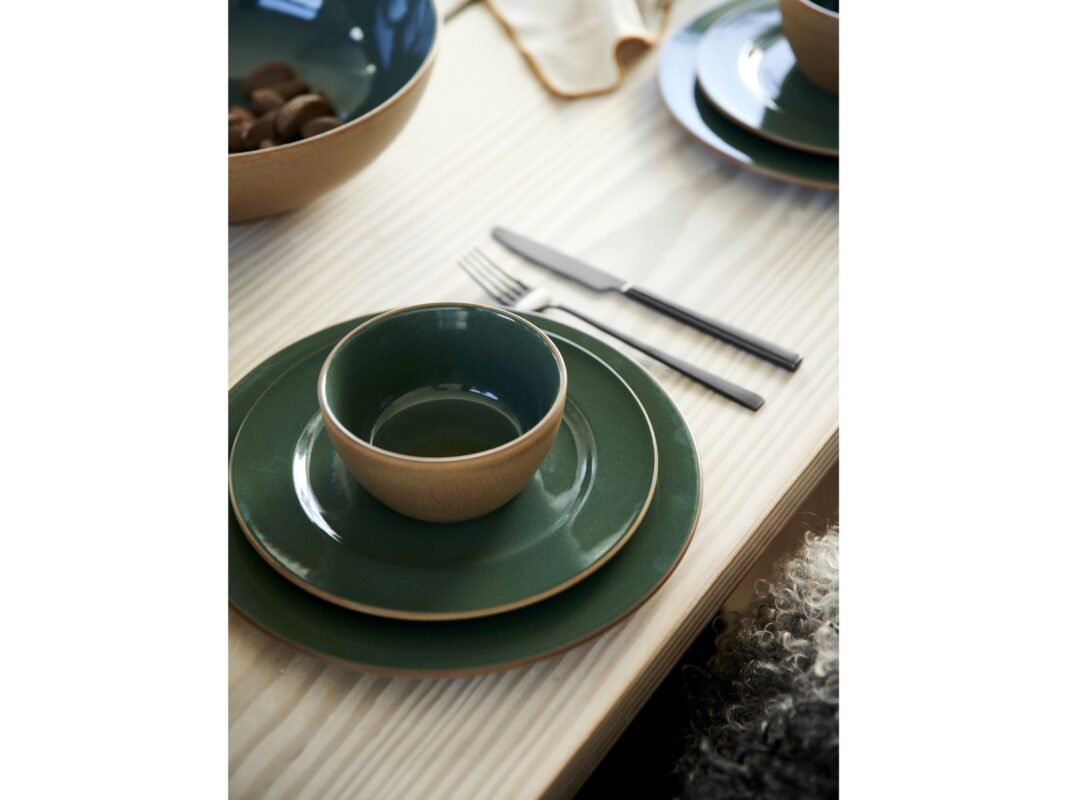Bitz Wood Plate 22 cm in Wood/Forest (6)