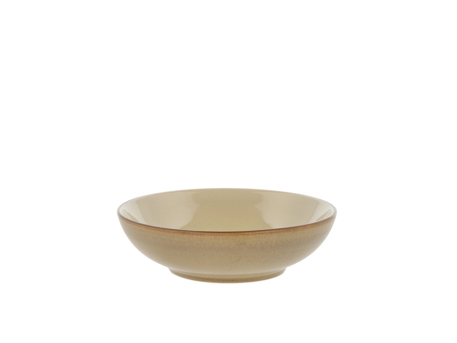 Pasta Bowl Wood 20 Cm Wood/Sand Stoneware