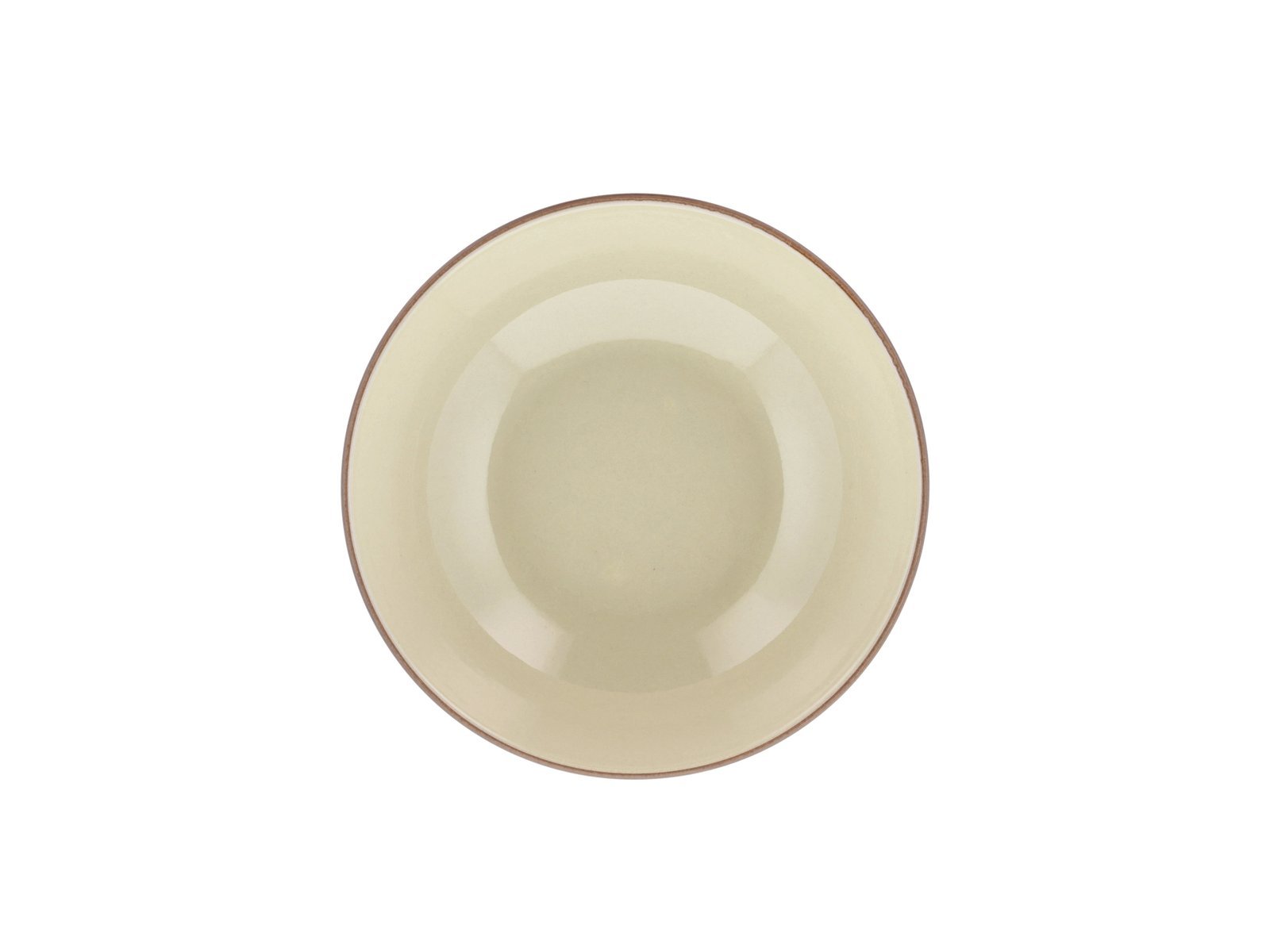 Pasta Bowl Wood 20 Cm Wood/Sand Stoneware - Image 3
