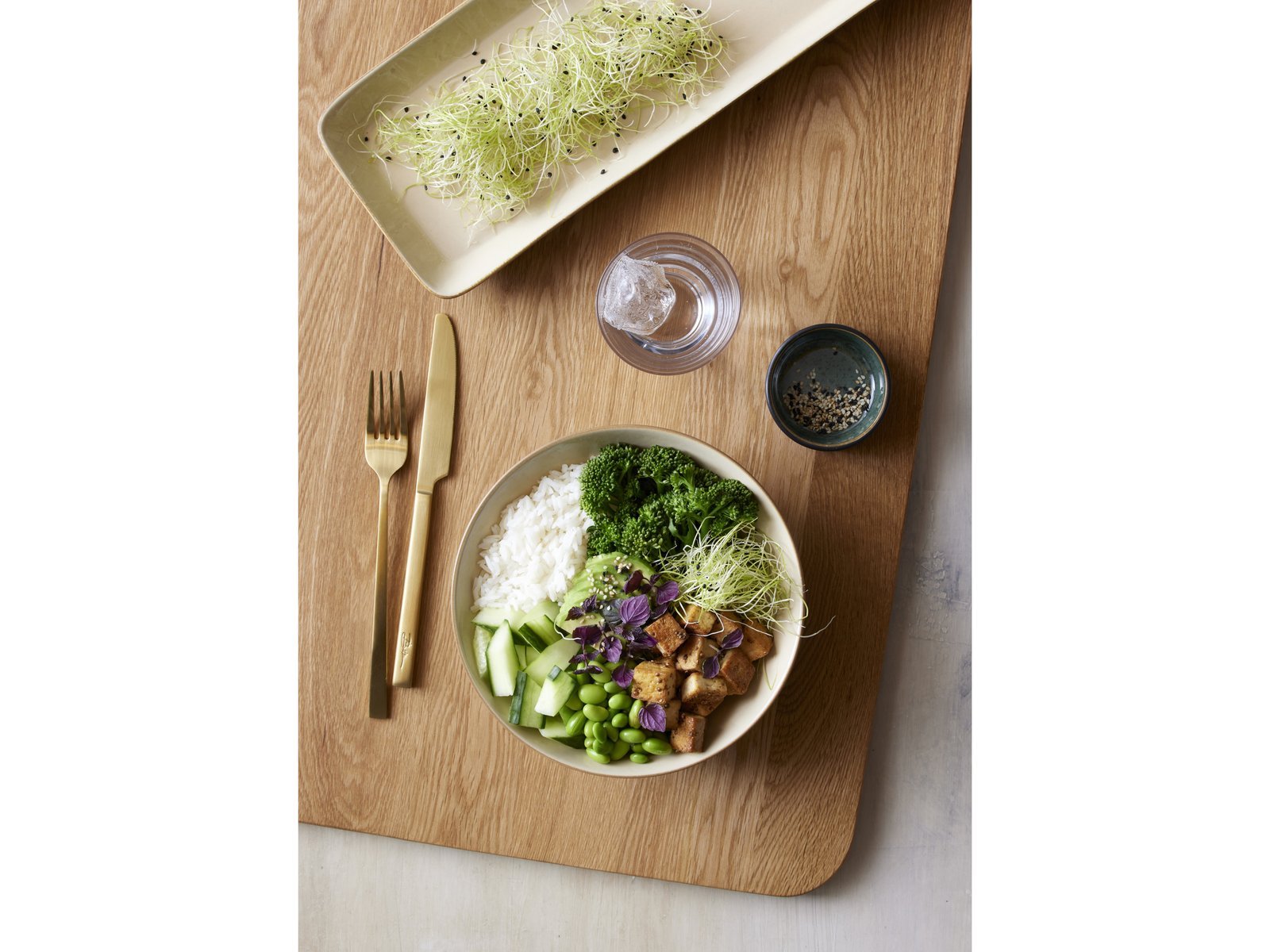 Pasta Bowl Wood 20 Cm Wood/Sand Stoneware - Image 6