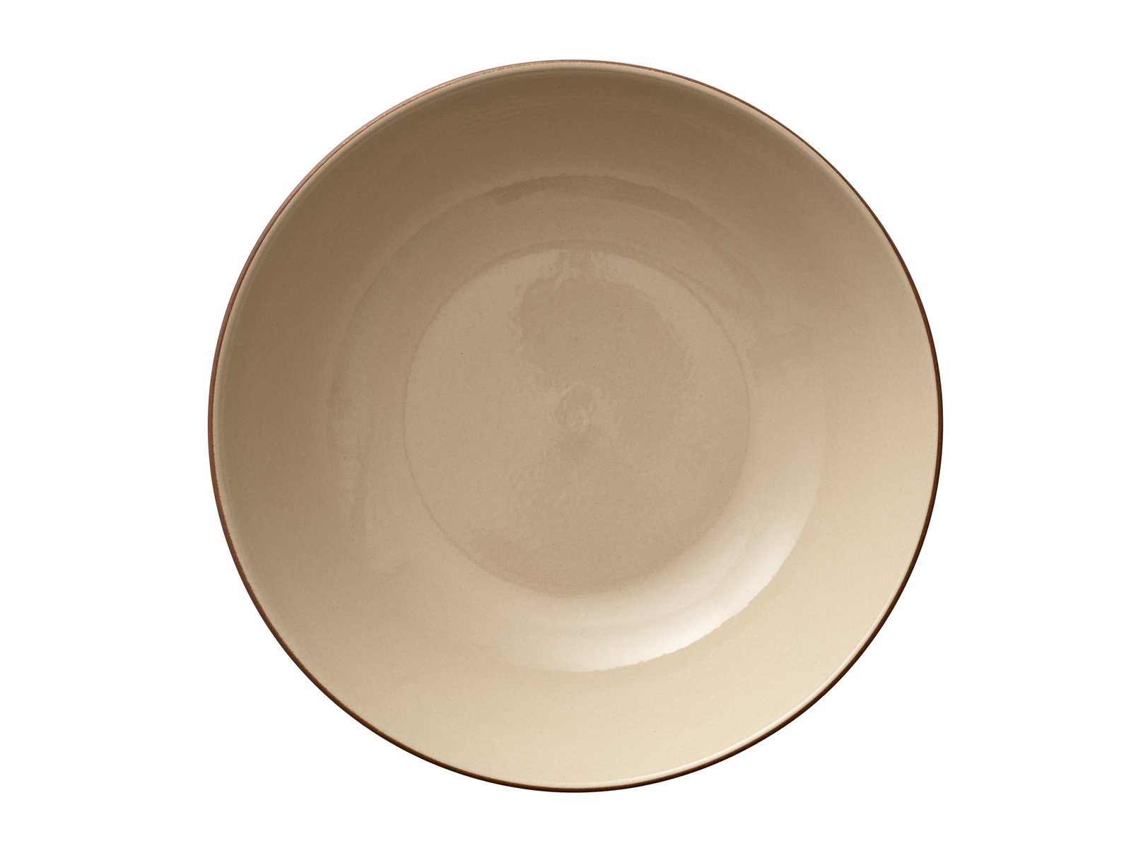 Salad Bowl Wood 24 Cm Wood/Sand Stoneware - Image 9