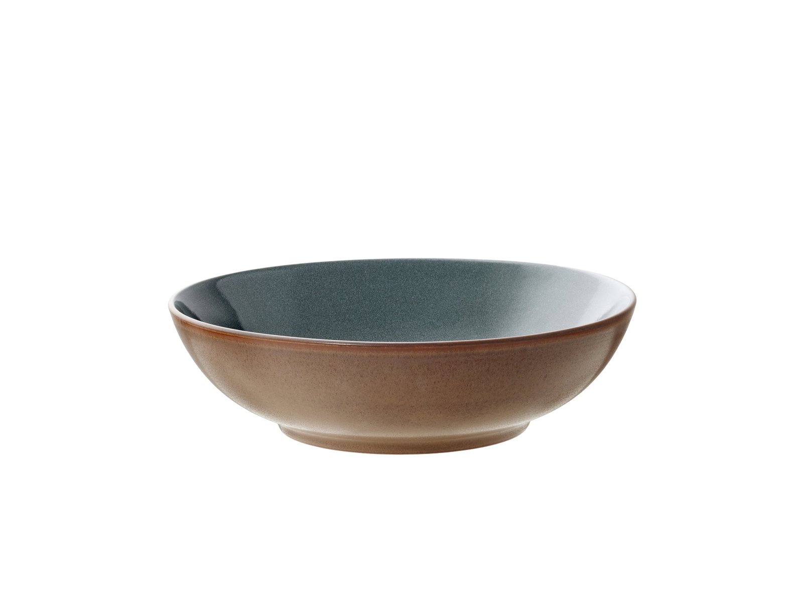Salad Bowl Wood 24 Cm Wood/Forest Stoneware