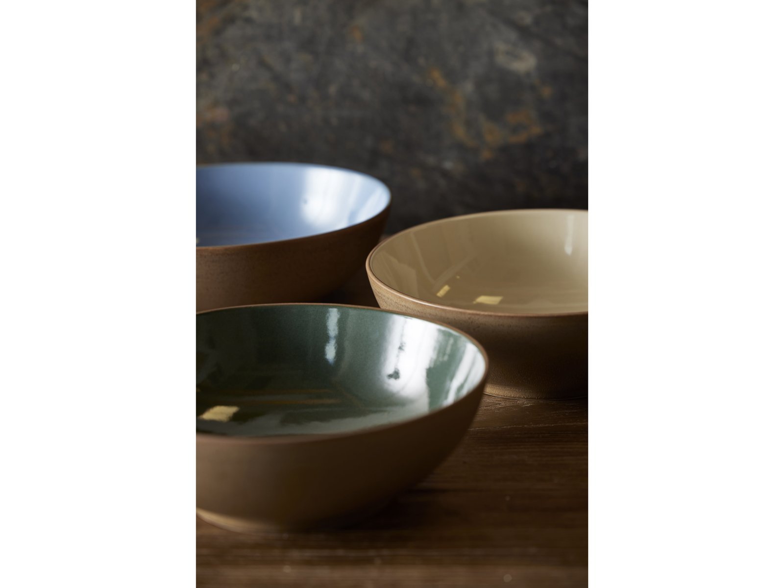 Salad Bowl Wood 24 Cm Wood/Forest Stoneware - Image 12