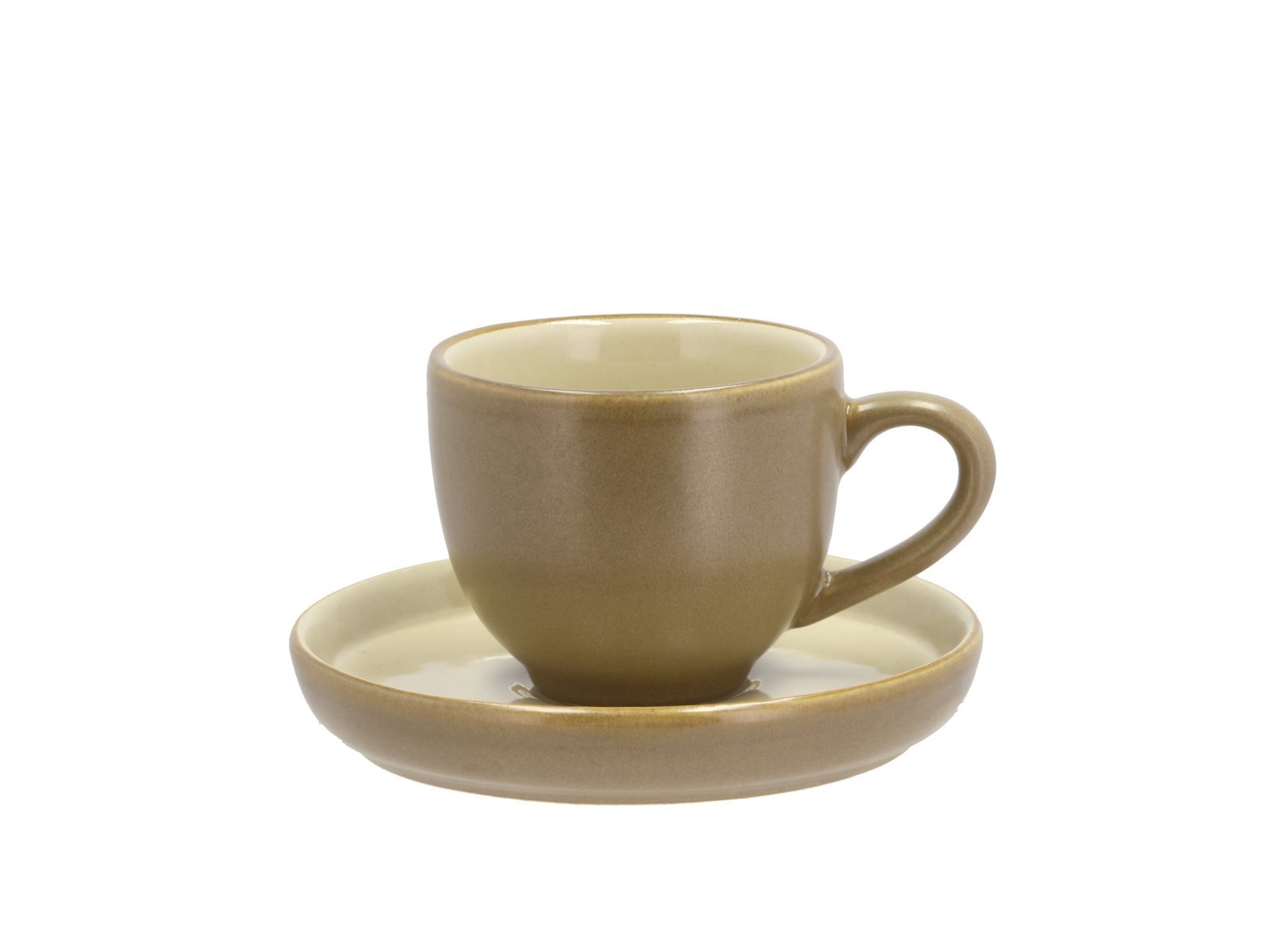 Espresso With Saucer Wood 7 Cl Wood/Sand