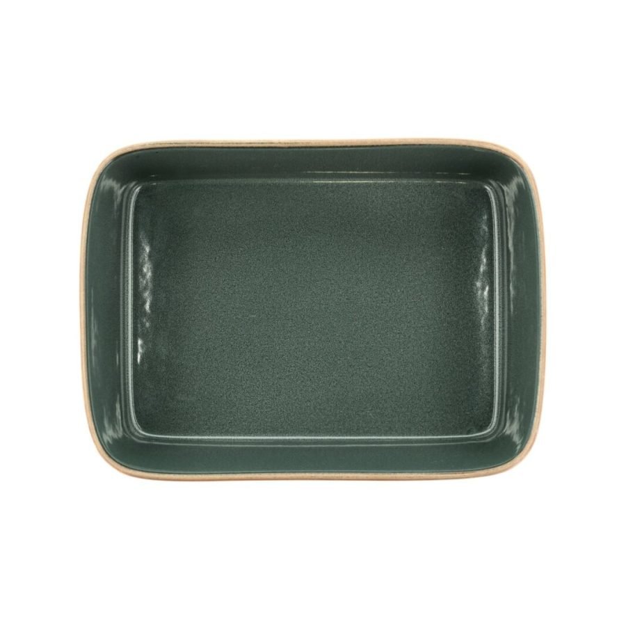 Bitz Wood Rectangular Dish 28 × 21 cm in Wood/Forest (2)