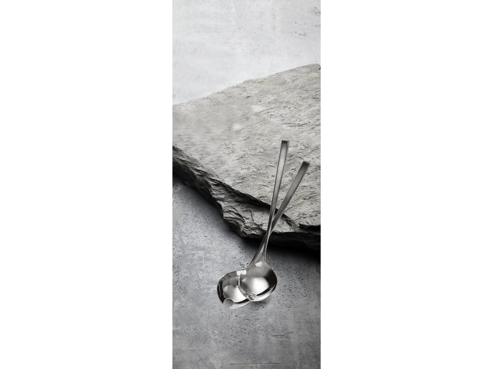 Salad Cutlery Fuga 25 Cm Matte/Polished Steel - Image 4