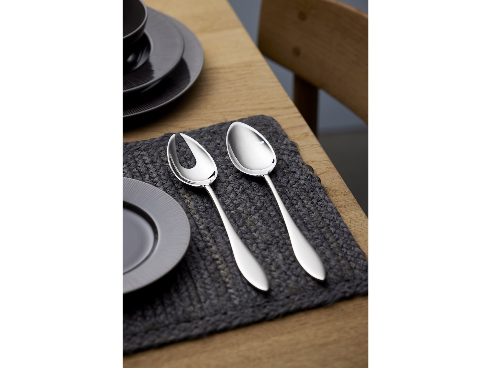 Salad Cutlery Indra 27,6 Cm Polished Steel - Image 4