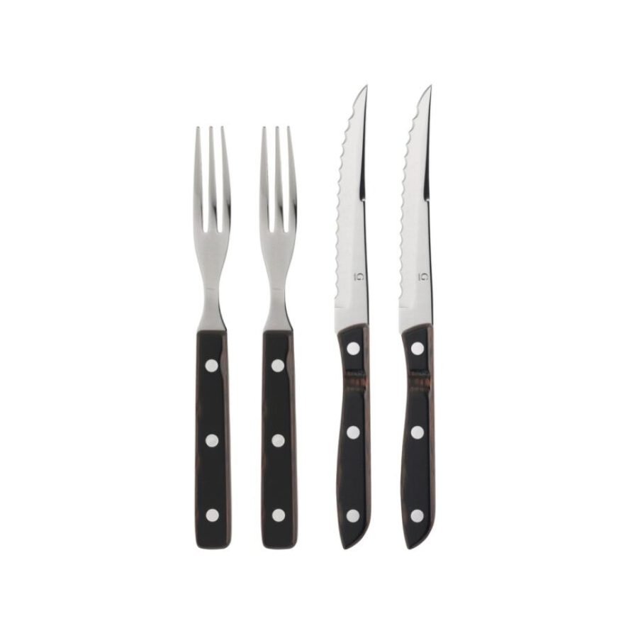 Gense Old Farmer Classic Steak Cutlery, 4 Pieces (2)