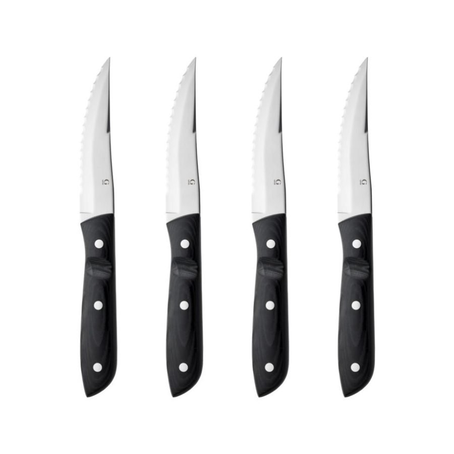 Old Farmer Micarta Steak Knife XL 23.5 cm, 4 pcs