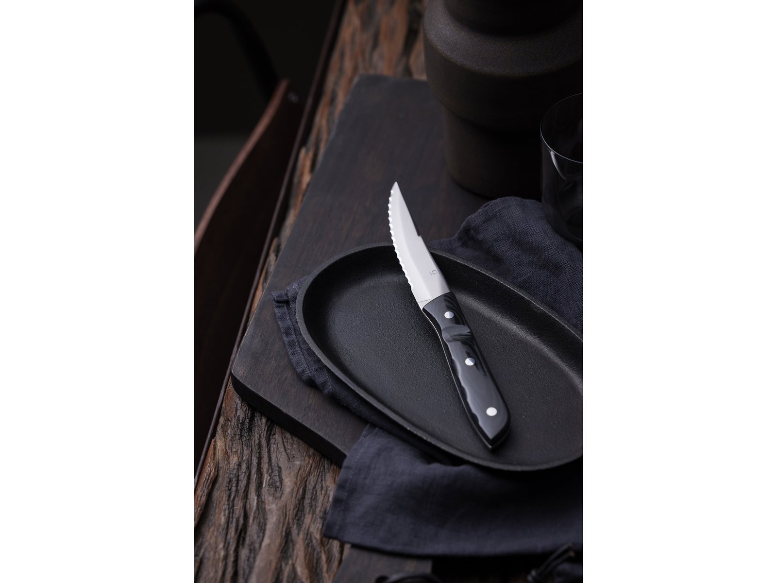 Steak Knife Xl Old Farmer Micarta 23,5 Cm 4 Pcs Black/Steel - Image 5
