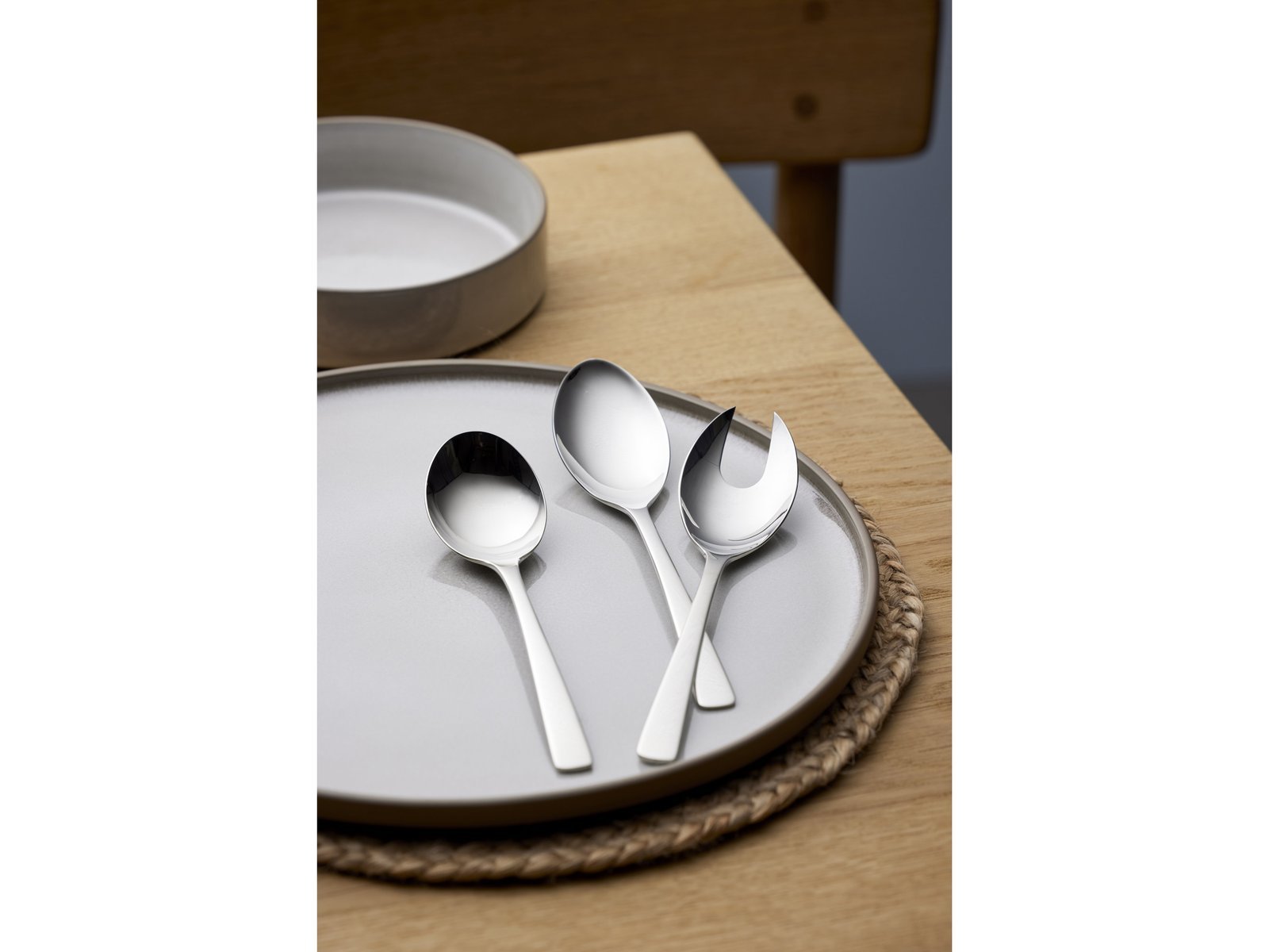 Serving Fork Steel Line 22,5 Cm Polished Steel - Image 2