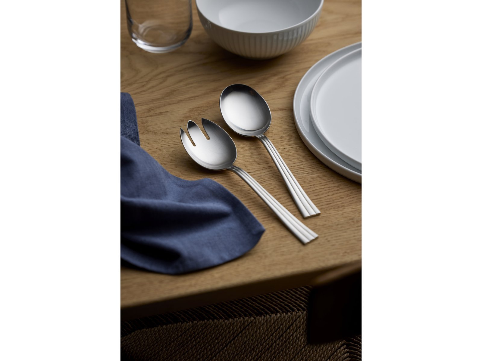 Salad Cutlery Thebe 21 Cm Matte Steel - Image 4