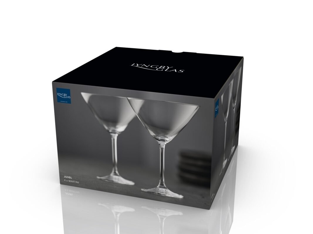 Lyngby Glas Juvel Martini Glass 28 cl, 4 pcs (5)