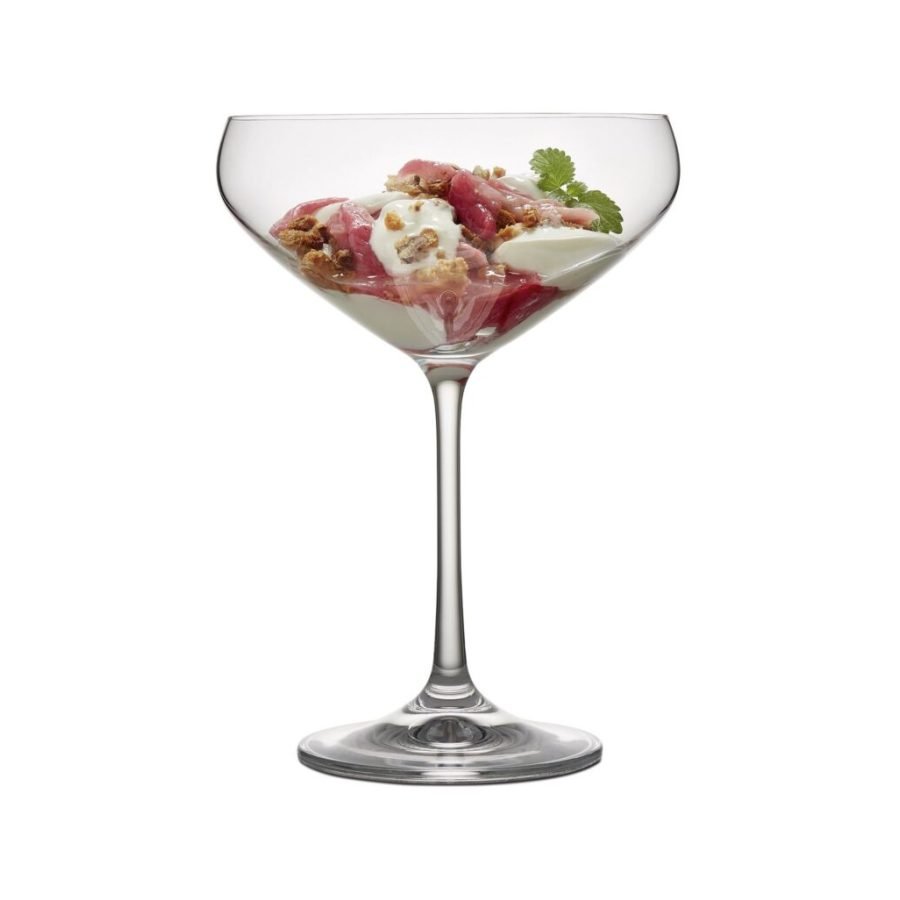 Lyngby Glas Juvel Champagne Coupe 34 cl, 4 pcs (10)