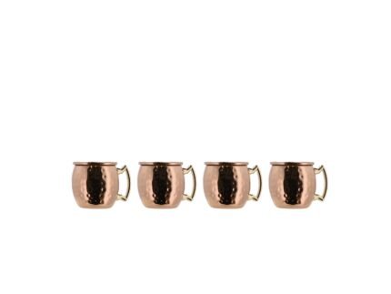 Moscow Mule Mini Shot Glass 8 cl, 4 pcs – Copper