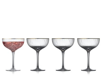 Palermo Gold Cocktail Glass 31.5 cl, 4 pcs