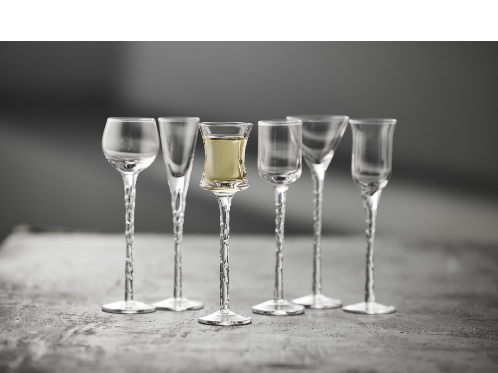 Aquavit Glass Rom 18 Cm 6 Pcs Clear - Image 2