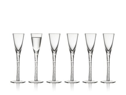 Paris Aquavit Glass 2.5 cl, 6 pcs – Clear