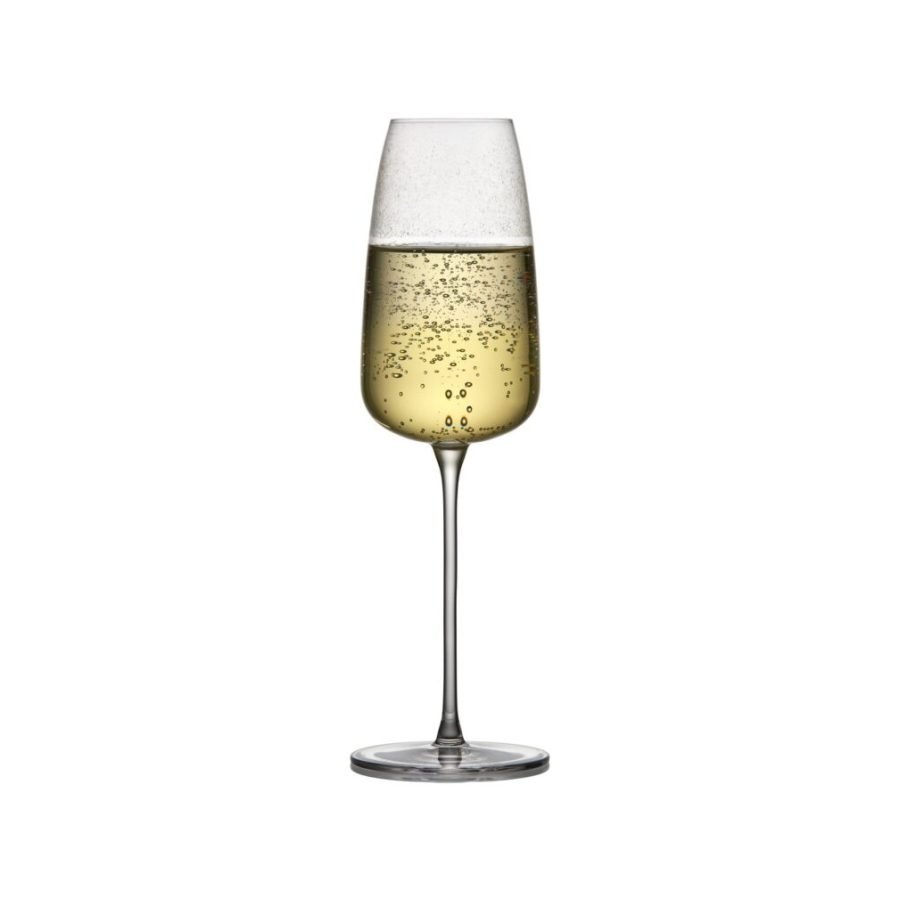 Lyngby Glas Veneto Champagne Glass 36 cl, 2 pcs (4)