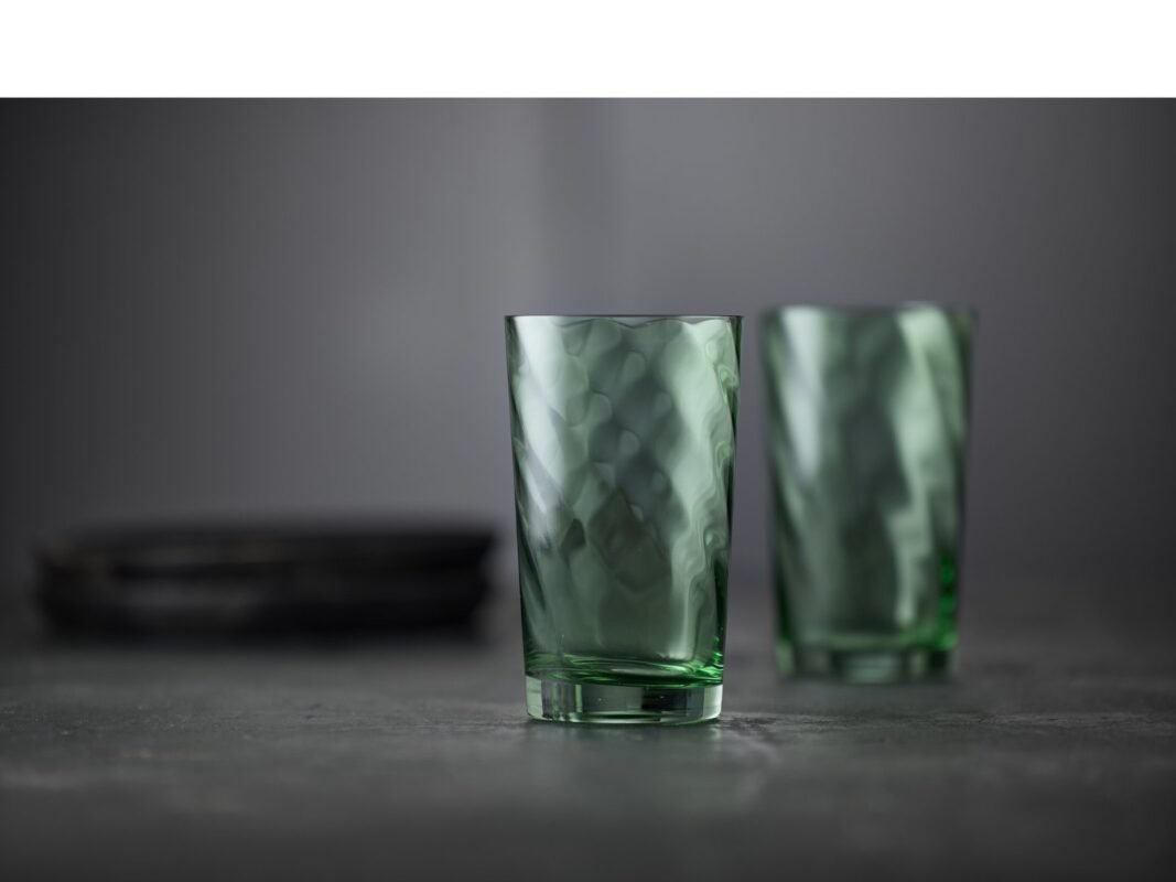 Lyngby Glas Vienna Highball 45 cl, 4 pcs in Green (8)