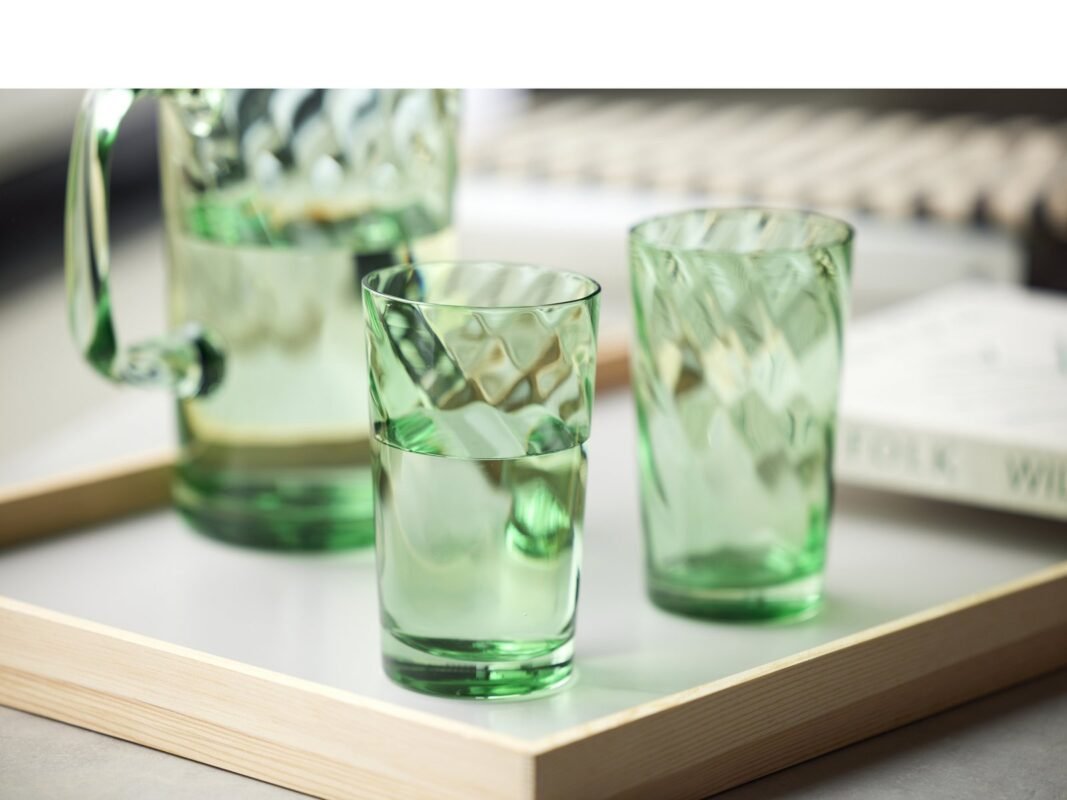 Lyngby Glas Vienna Highball 45 cl, 4 pcs in Green (9)