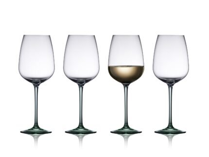 Vienna Wine Glass 53 cl, 4 pcs – Green