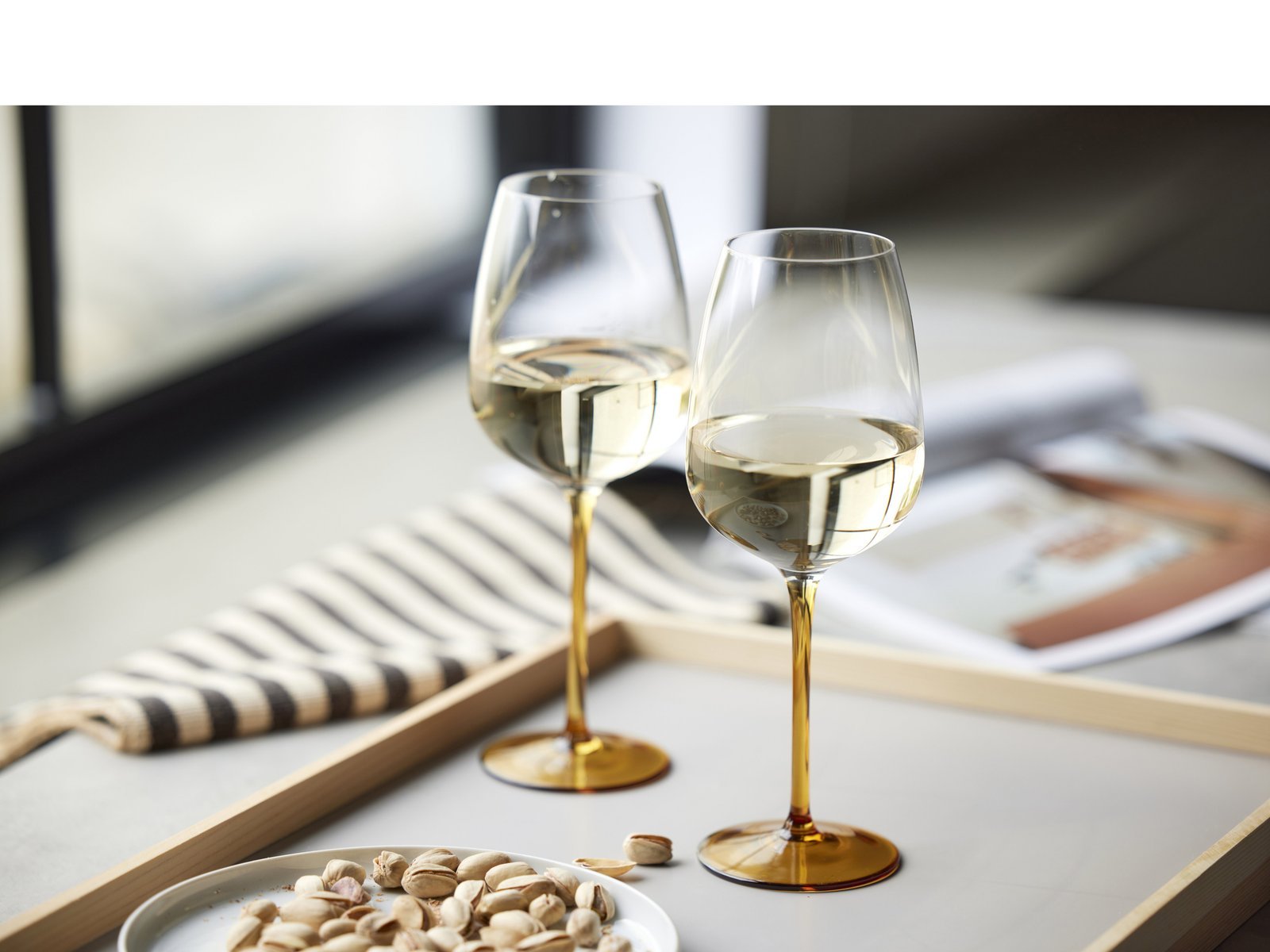 Wine Glass Vienna 53 Cl 4 Pcs Amber - Image 6