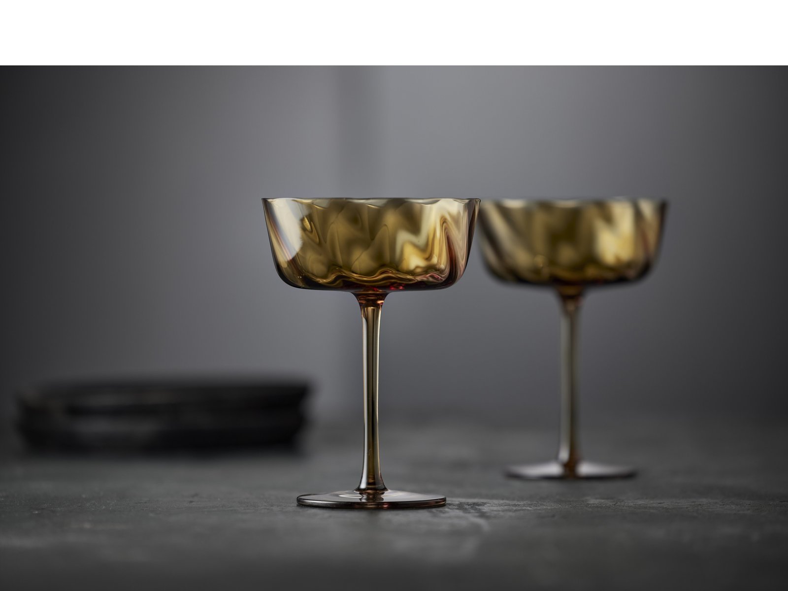 Champagne Coupe Vienna 35 Cl 4 Pcs Amber - Image 5
