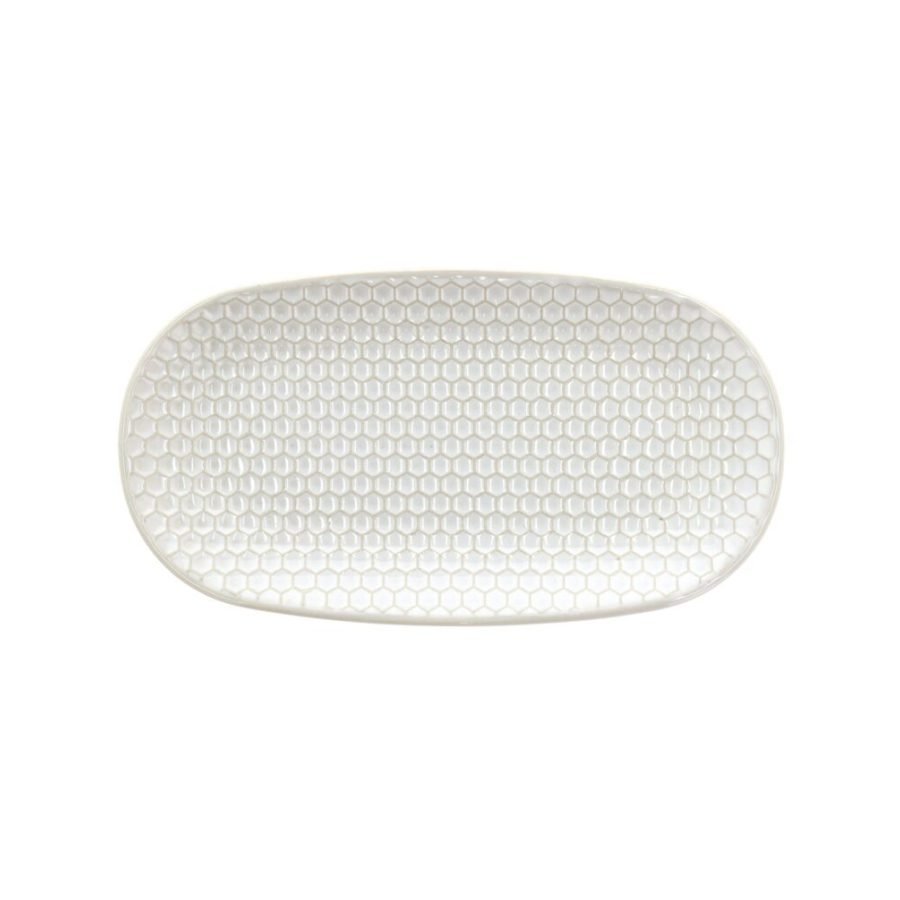 Villa Collection Elstra Plate 25.5 × 14 cm in Off-White (3)