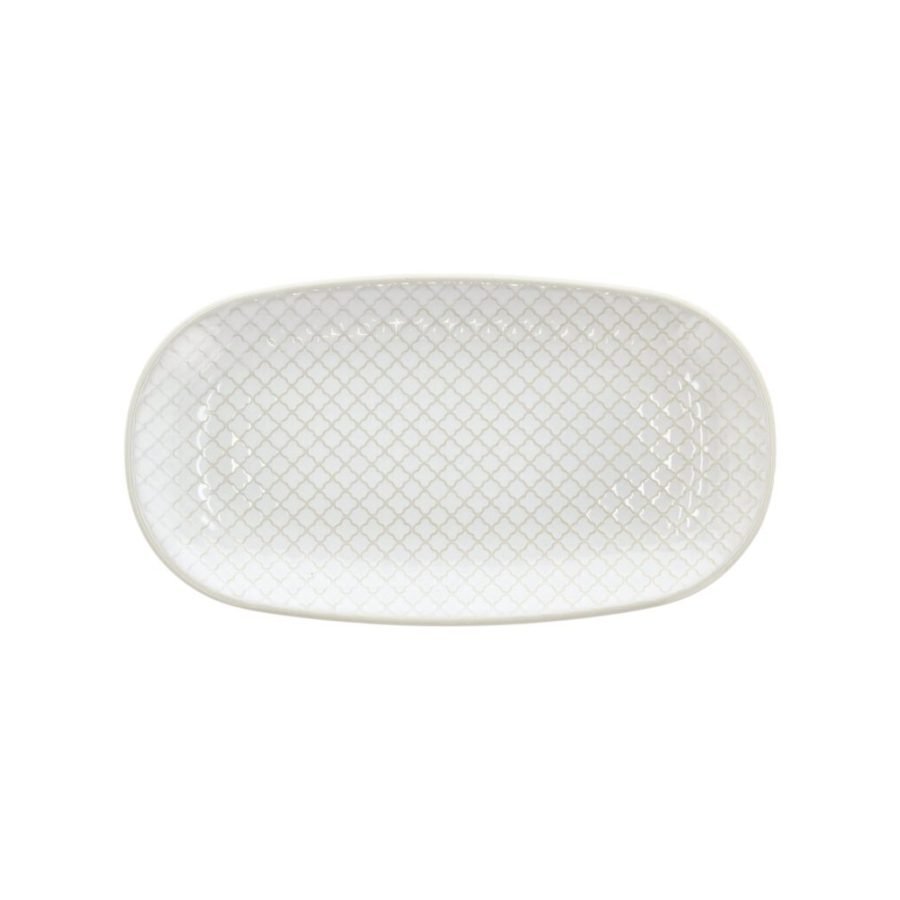 Villa Collection Elstra Plate 25.5 × 14 cm in Off-White (4)