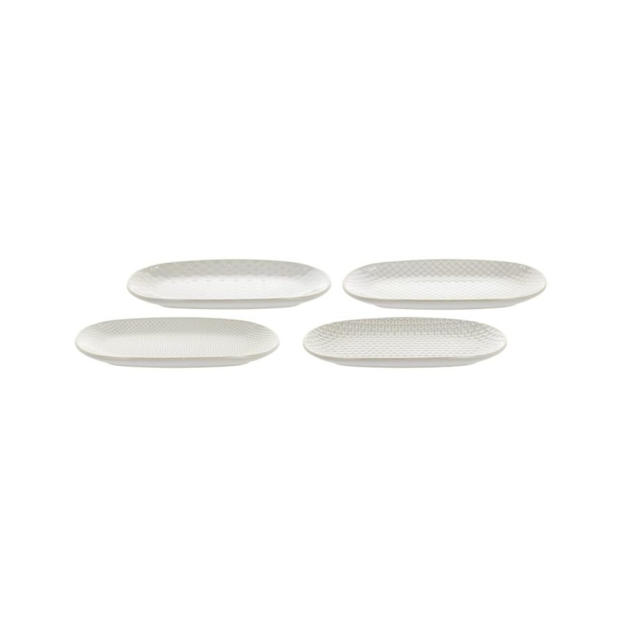 Villa Collection Elstra Plate 25.5 × 14 cm in Off-White (5)