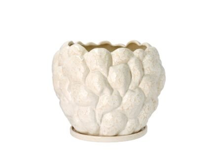 Klast Vase / Flowerpot 31 cm – Off-White
