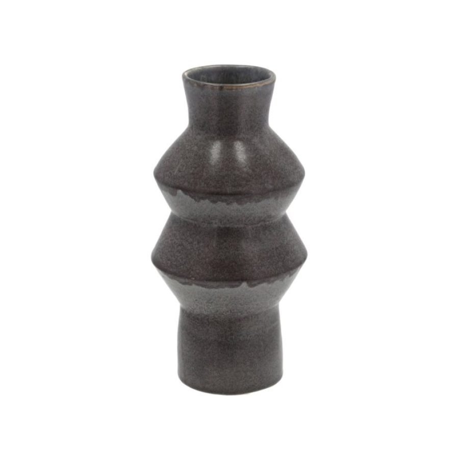 Villa Collection Rost Vase 14 × 30 cm in Dark Blue