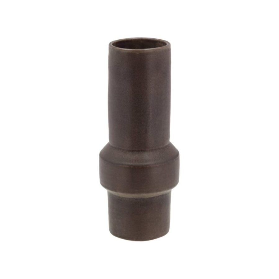 Rost Vase 12 × 30 cm – Dark Brown