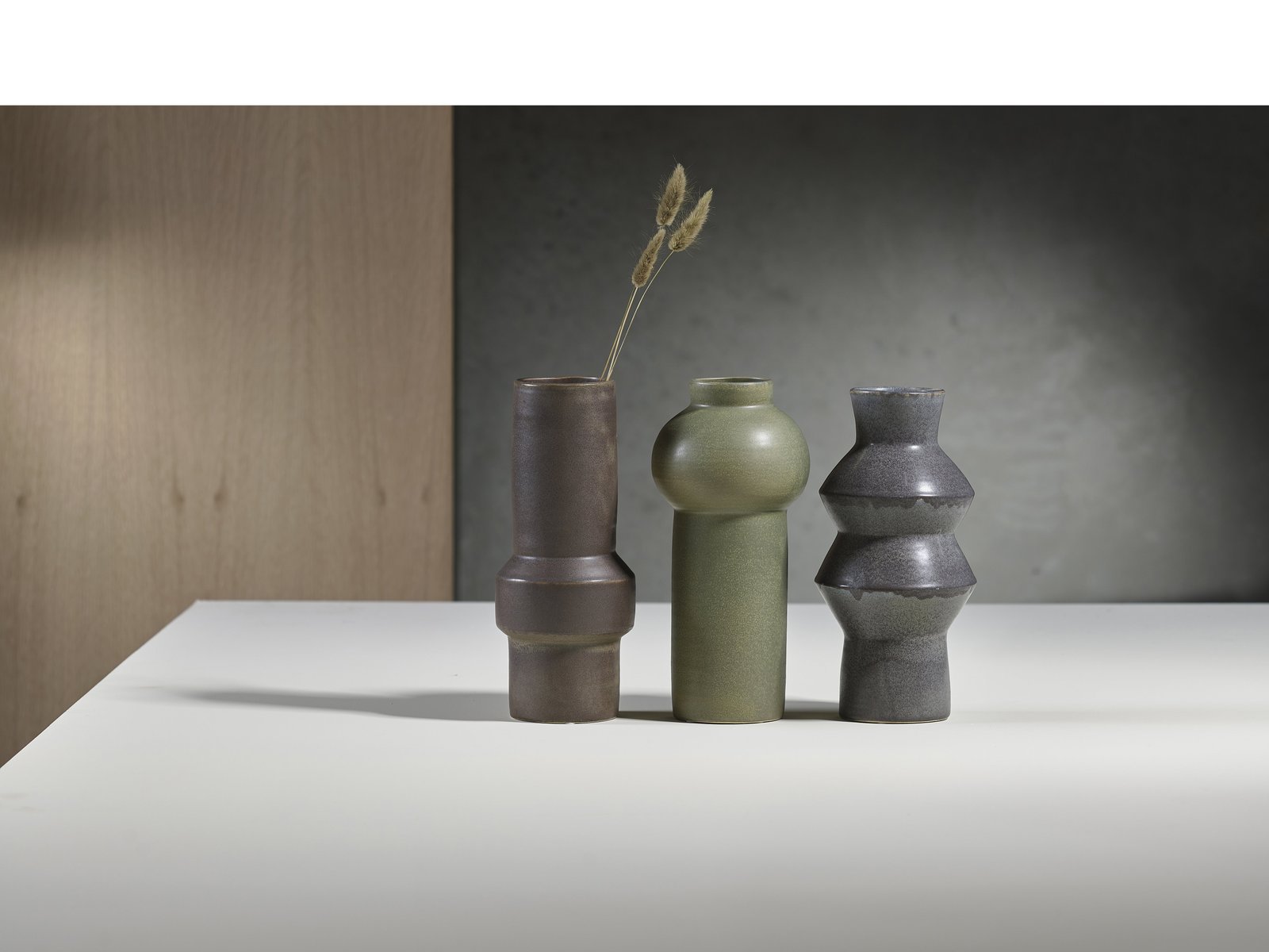 Vase Rost 12X30Cm Dark Brown Stoneware - Image 6