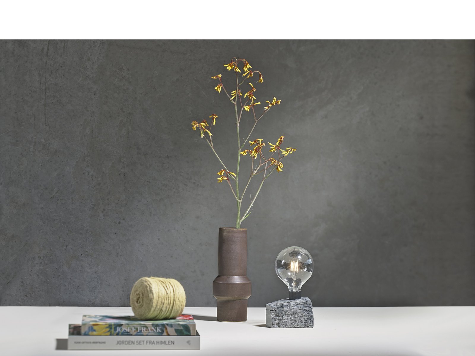 Vase Rost 12X30Cm Dark Brown Stoneware - Image 7