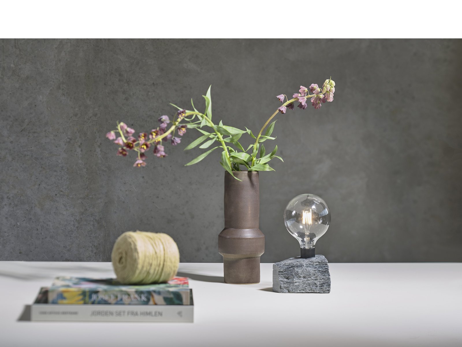 Vase Rost 12X30Cm Dark Brown Stoneware - Image 8