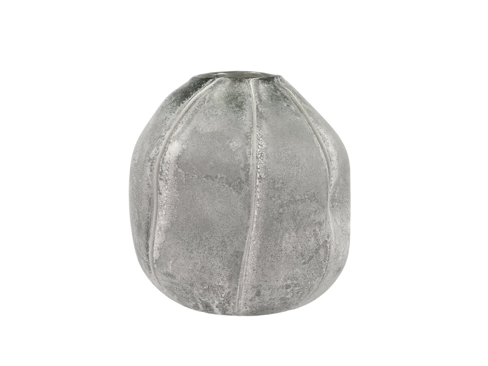 Vase Sigt 27 Cm D25 Cm Smoked Pearl Sandblasted Glass - Image 2