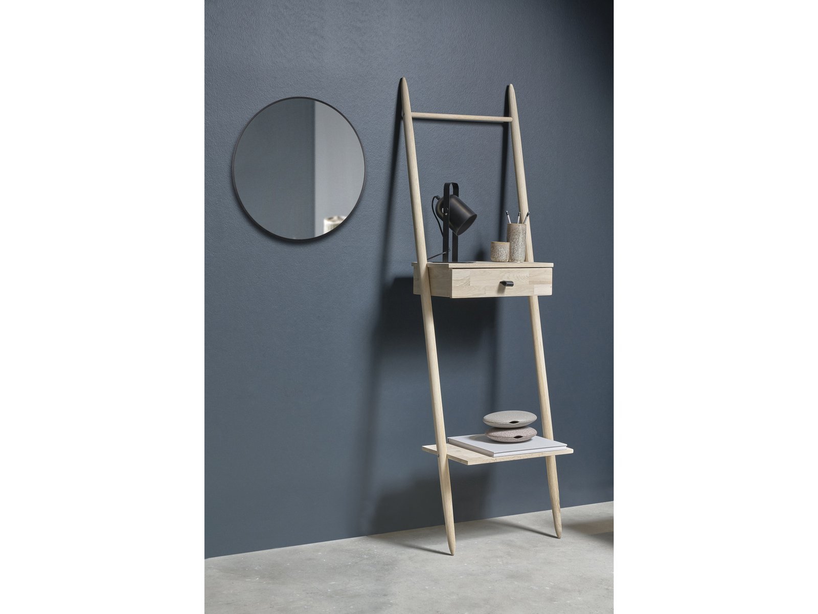 Mirror Vardo D60 Cm Black Iron/Mirror - Image 4