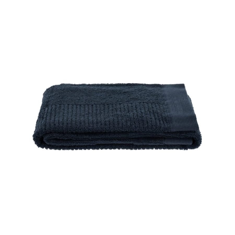 Classic Bath Towel 70 × 140 cm – Dark Blue