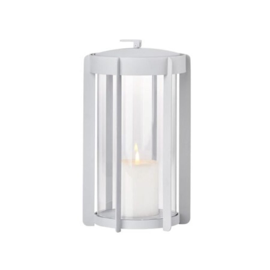 Firefly Lantern 25 cm – Soft Grey