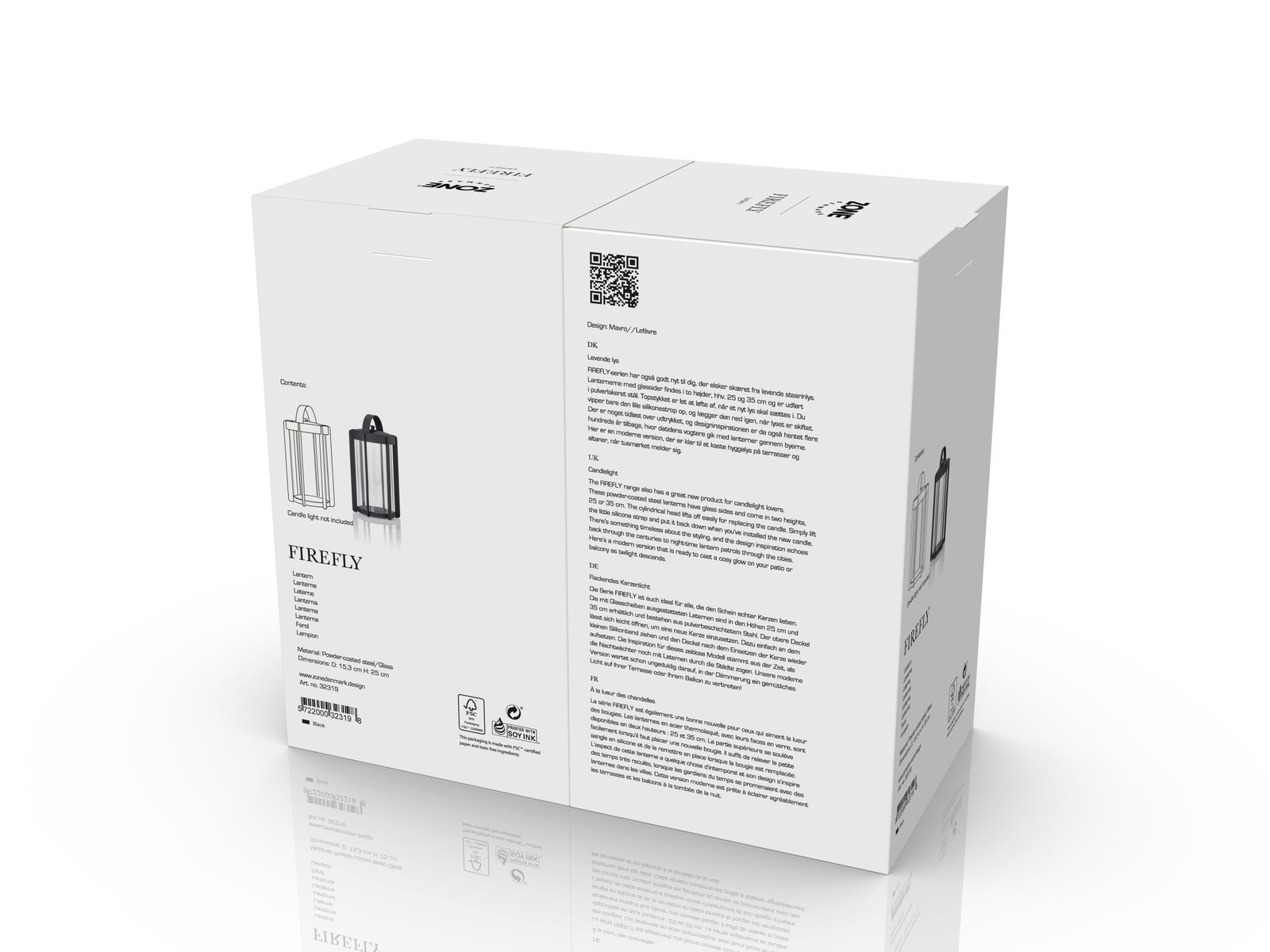 Lantern Firefly 25 Cm Black - Image 19