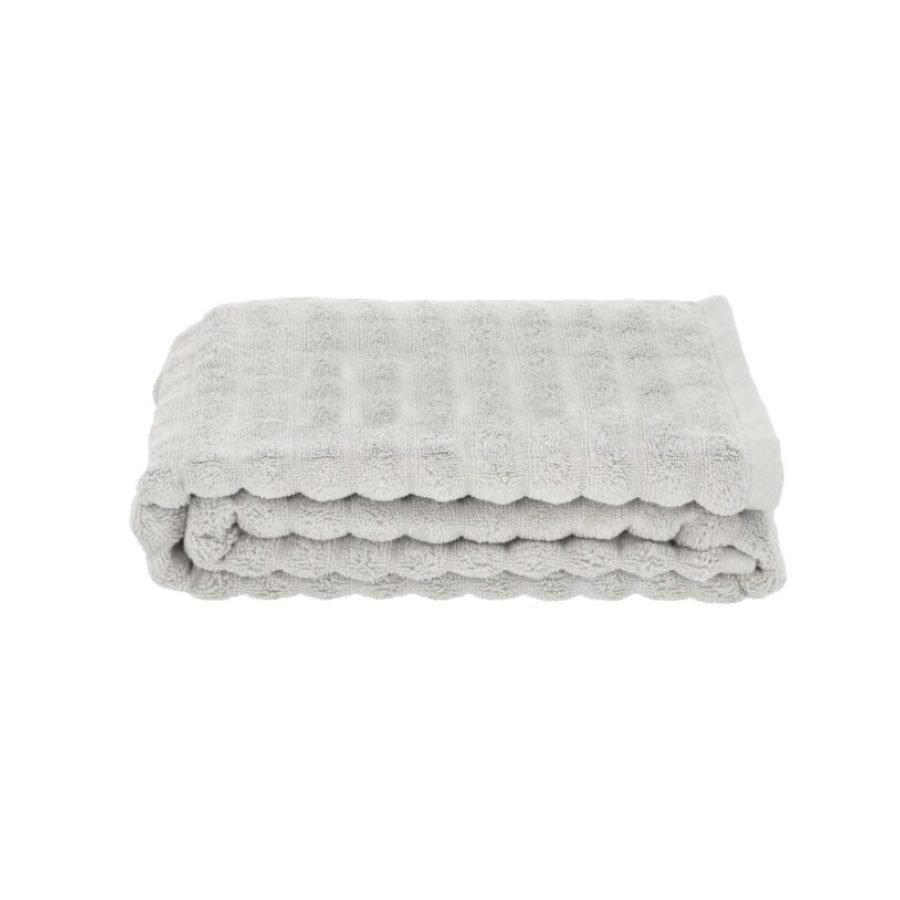 Zone Denmark Inu Bath Towel 70 × 140 cm in Soft Grey