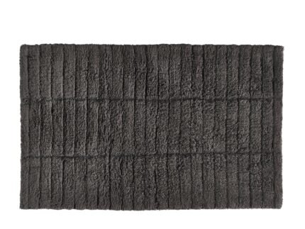 Tiles Bath Mat 80 × 50 cm – Anthracite
